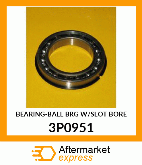 BEARING-BALL BRG W/SLOT B 3P0951