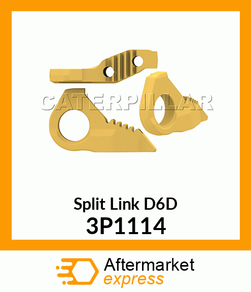 LINK MASTER- RH D6 PI INCH (3P1116) 3P1114