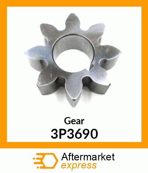 GEAR-OIL PUMP(8 TEETH) 3P3690