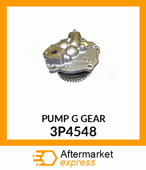 PUMP G GEAR 3P4548