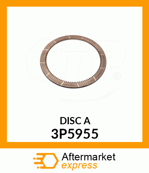 DISC A - CI BRONZE 3P5955
