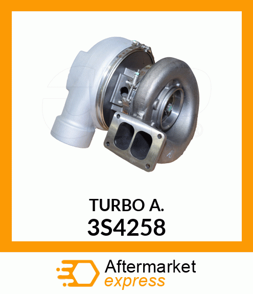 TURBOCHARGER AS 3S4258