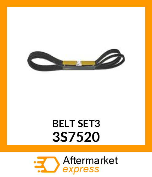 V-BELT SET 3S7520