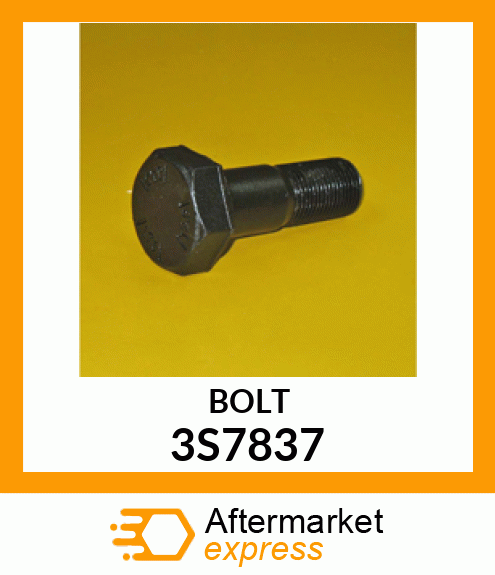 SEGMENT BOLT - 7/8 X 2-9/16 UNF 65 3S7837