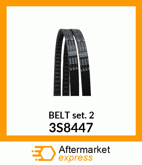 V-BELT SET 3S8447