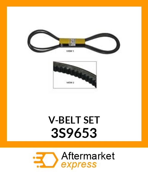 VEE BELT SET 3S9653