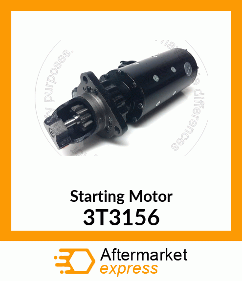 Starting Motor 3T3156