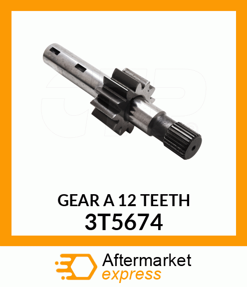 GEAR A (12 TEETH) 3T5674