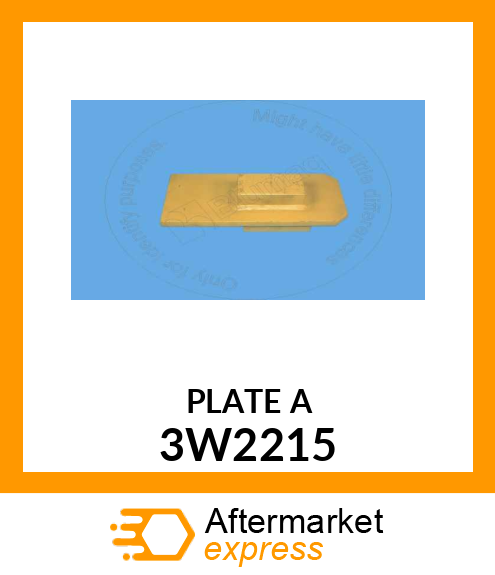 PLATE A 3W2215
