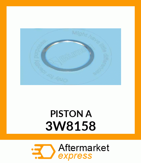 PISTON A 3W8158