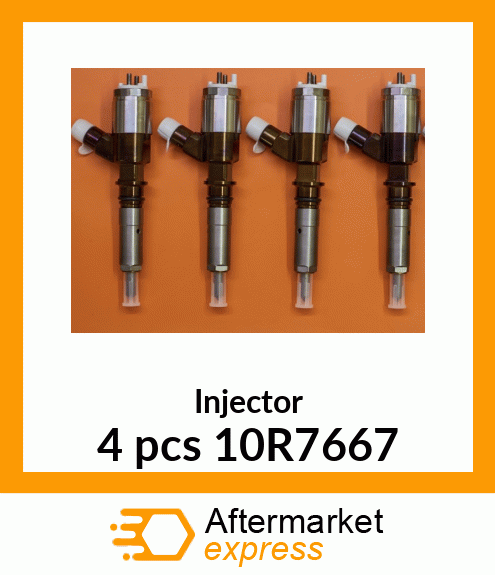 Injector 4 pcs 10R7667