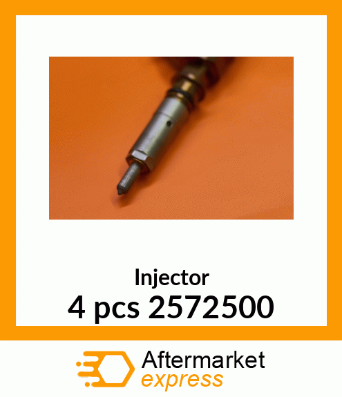 Injector 4 pcs 2572500