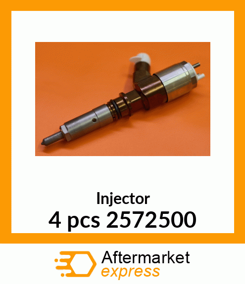 Injector 4 pcs 2572500