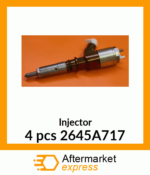 Injector 4 pcs 2645A717