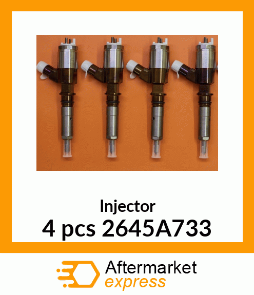 Injector 4 pcs 2645A733