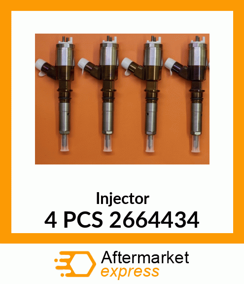 Injector 4 PCS 2664434