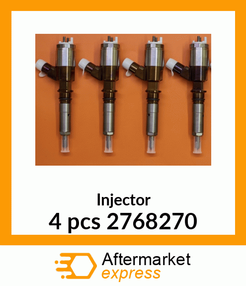 Injector 4 pcs 2768270