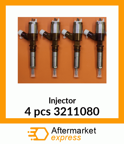 Injector 4 pcs 3211080