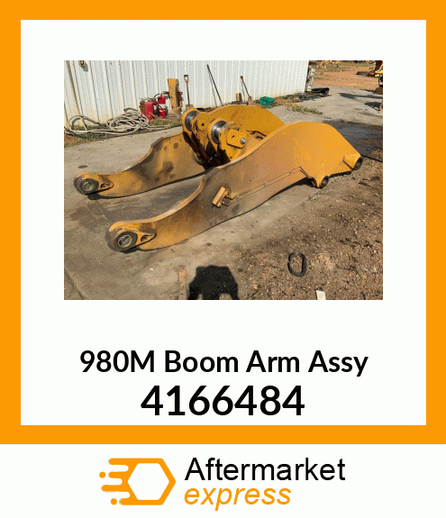 980M Boom Arm Assy 4166484