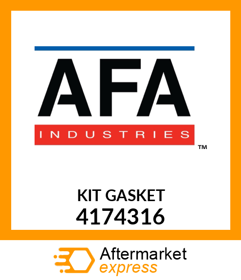 KIT GASKET 4174316