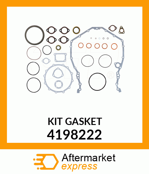 KIT GASKET 4198222