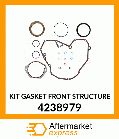 KIT GASKET FRONT STRUCTUR 4238979