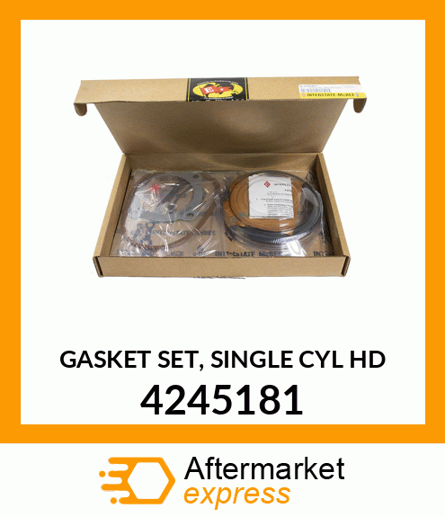 GASKET SET, SINGLE CYL HD 4245181