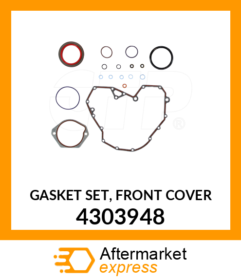 GASKET SET, FRONT COVER 4303948