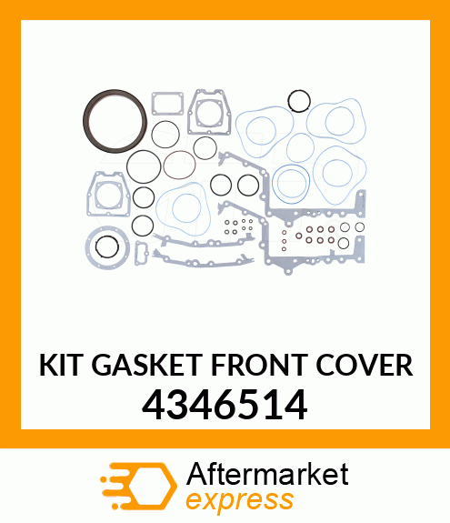 KIT GASKET FRONT COVER 4346514