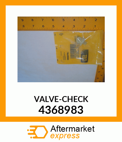 VALVE CHECK 4368983