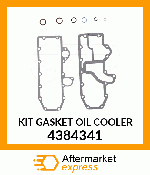 KIT GASKET OIL COOLER 4384341