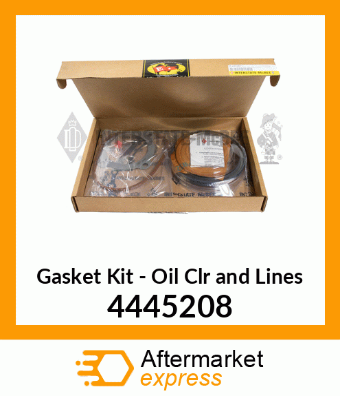 KIT GASKET OIL COOLER 4445208