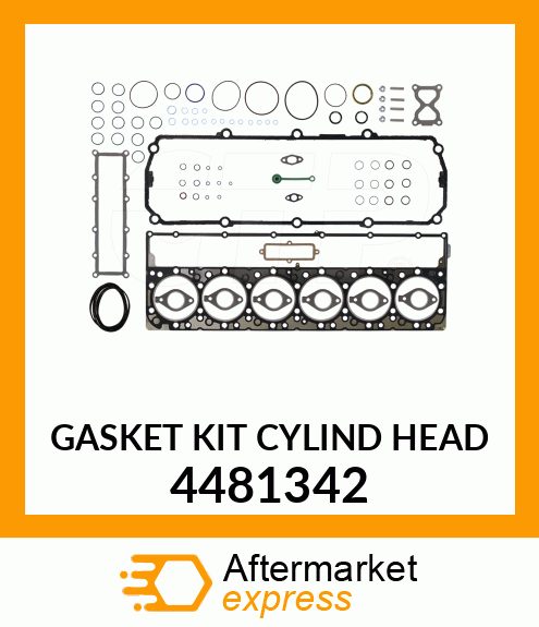 GASKET KIT CYLIND HEAD 4481342