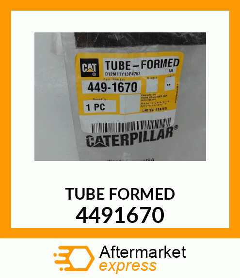 TUBE FORMED 4491670