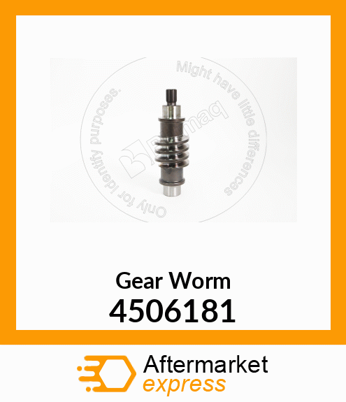 Gear Worm 450-6181