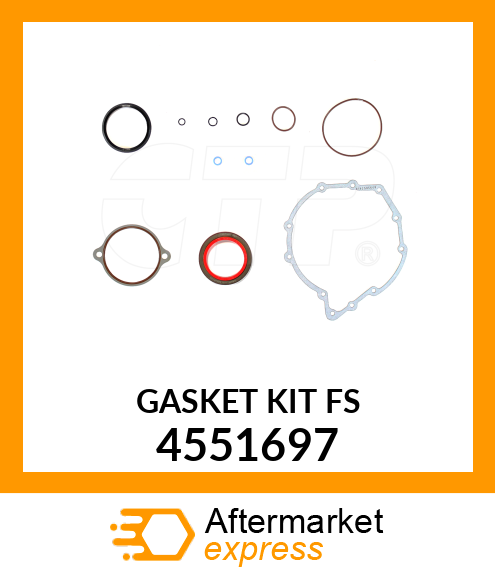 KIT GASKET FRONT COVER 4551697