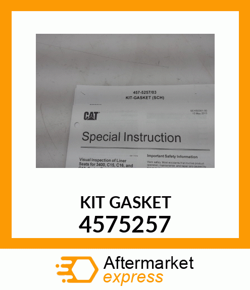 KIT GASKET 4575257