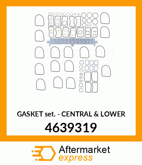 GASKET SET - CENTRAL & LO 4639319