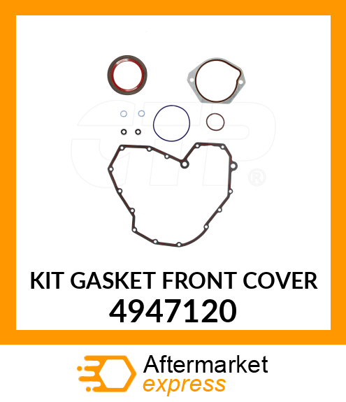 KIT GASKET FRONT COVER 4947120