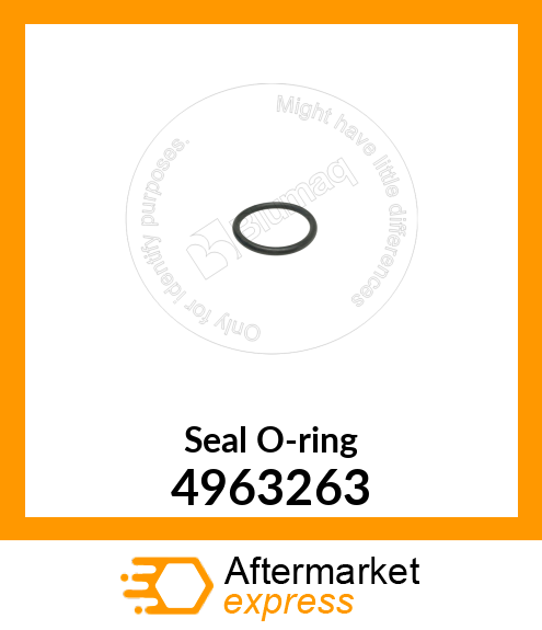 Seal O-ring 4963263