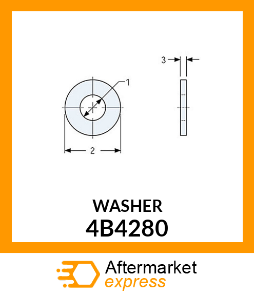 WASHER 4B4280