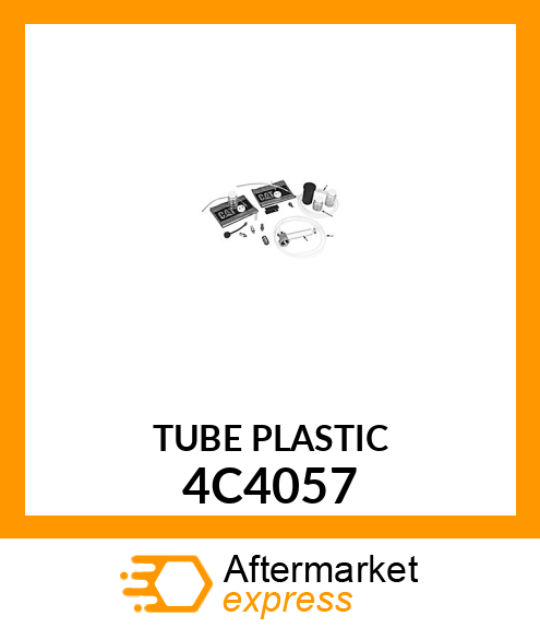 TUBE PLASTIC 4C4057