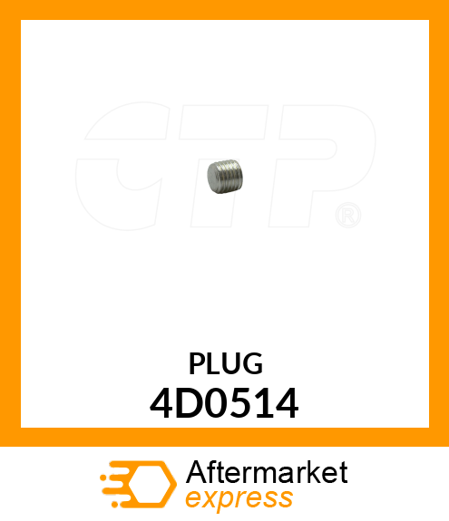 PLUG-PIPE 4D0514