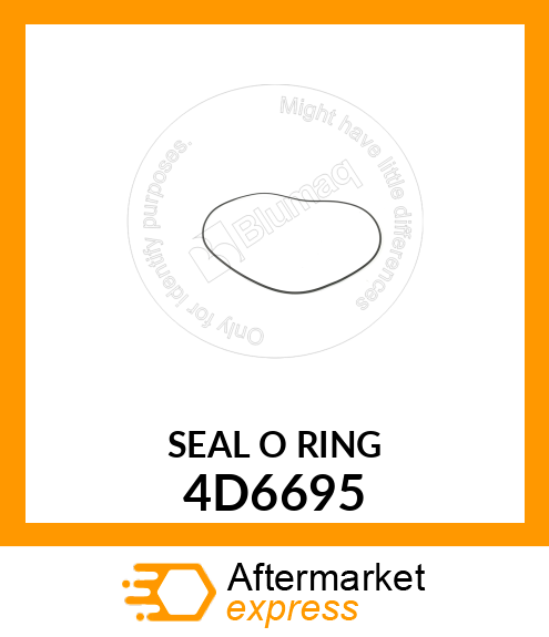 SEAL O RING 4D6695
