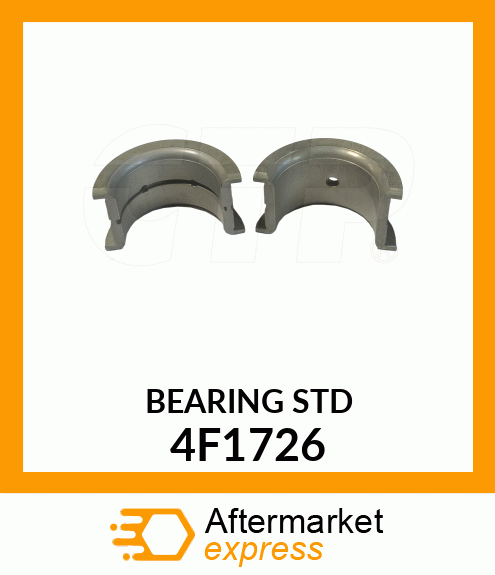 MAIN BEARING STD. 4F1726