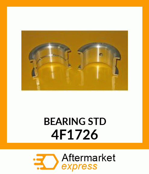 MAIN BEARING STD. 4F1726