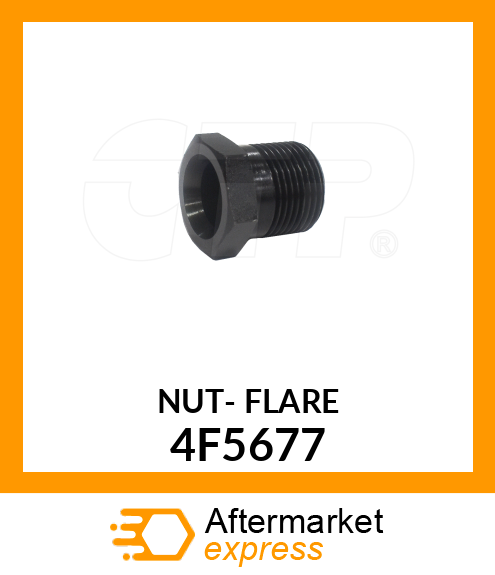 NUT- FLARE 4F5677