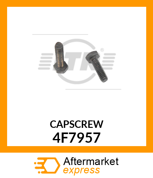 CAPSCREW 4F7957