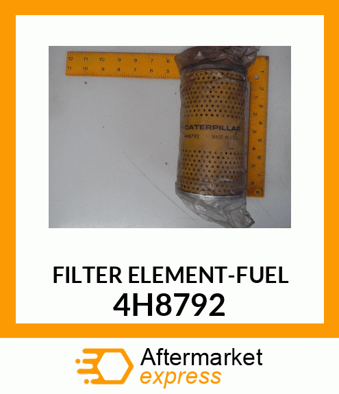 FILTER ELEMENT-FUEL 4H8792