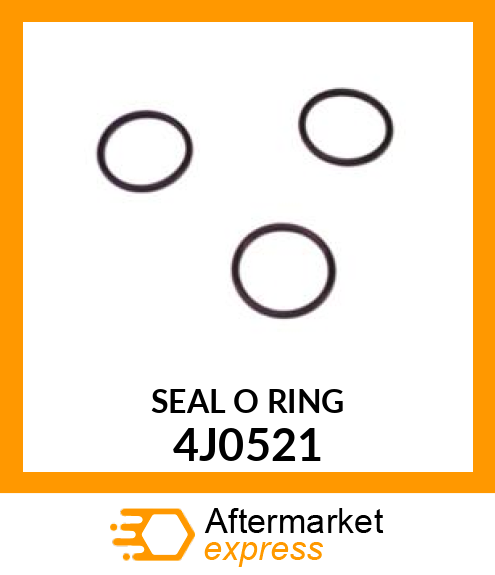 SEAL O RING 4J0521